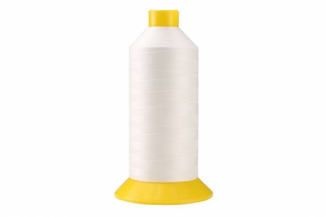 Sewing thread for outdoor fabrics. U.V.-resistant. Polyester and