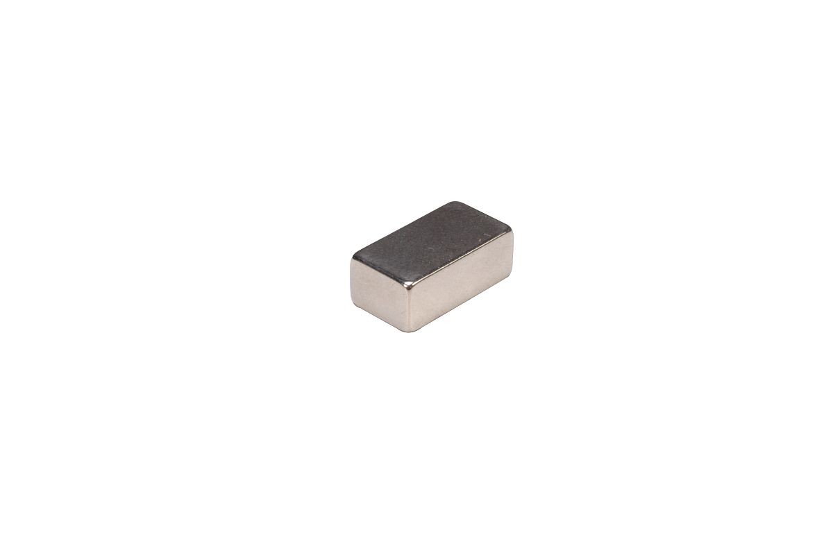 Neodymium block magnet, 13 x 7 x 5 mm, buy per piece