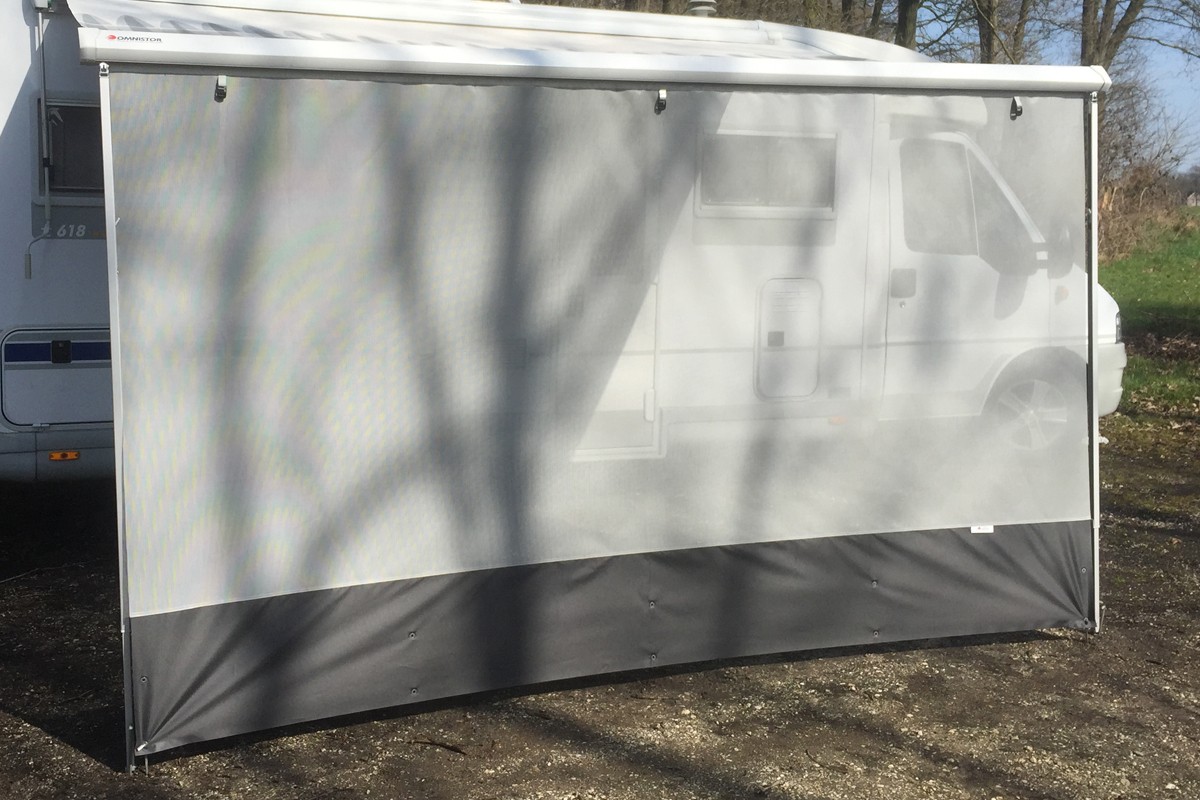 Fiamma Sun View Side Veranda Sonnenschirm Sichtschutz perforiert 3 m Camper  Markise