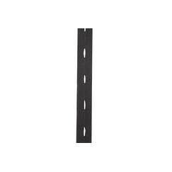 Knoopsgatenelastiek 18 mm, zwart