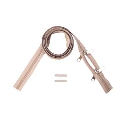 ESVO rits 10 mm 2-weg O-vorm niet deelbaar, beige