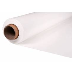 Reinforced pvc for tarpaulin sheet,  flame retardant B1, white RAL 9016, 680 gr/m², 250 cm