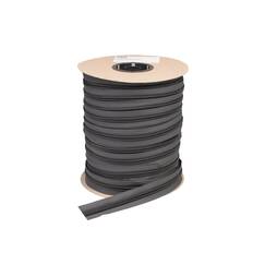 YKK ritsband 10 mm niet deelbaar, grijs