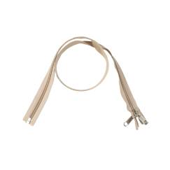 YKK spiraal rits 10 mm deelbaar beige, 150 cm