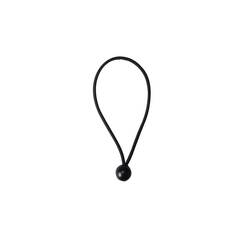 Koordelastiek 6 mm met knop