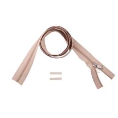 YKK rits 8 mm niet deelbaar beige