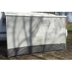 Sunblocker voor Fiamma en Omnistor grijs 190 x 380 cm