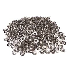 Set ESVO zeilringen Ø 12 mm messing vernikkeld, 500 stuks