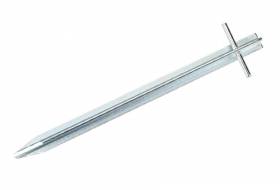 T-Hering 50 cm x 3 mm, blau-passiviert