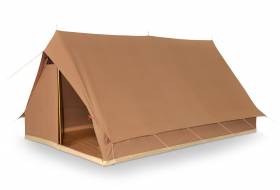 Group tent Patrouille 6, heavy cotton ridge tent