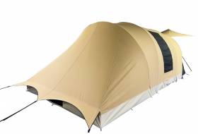 Tunnel tent Sahara 250 cotton sewn in ground sheet