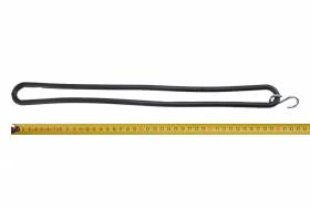 Spanelastiek TIR carrosserie rubber 40 cm met s-haak