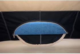 Cotton pyramid tent Bedouin 240 sand/black
