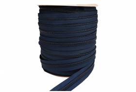 ESVO rits op rol, 10 mm niet deelbaar, donkerblauw