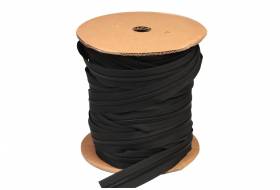 YKK ritsband rol van 75 meter, zwart