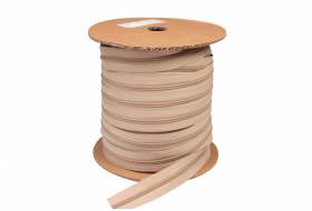 YKK rits op rol 8mm beige
