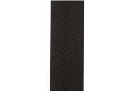 Zeltband Rolle 250 Laufmeter, 18 mm, Polyester, Schwarz