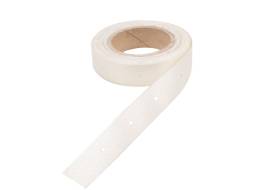Zeltband 30 mm, PVC, ecru / weiß