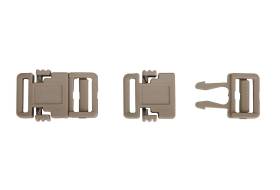 YKK klikgesp 15 mm beige