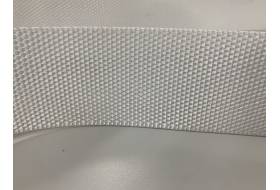 Gespenband polyester, 50 mm, wit