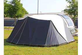 Atomatent luifel voor Adria Caravans caravan met zijschermen en afsluitfront, op aanvraag