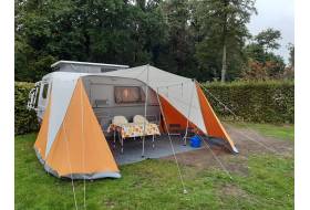 Atomatent luifel voor Kip Kompakt caravan met aanritsbare zijschermen, op aanvraag