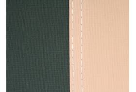 Beige tent met dennengroen front