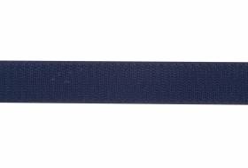 Klittenband 25 mm marineblauw, harde zijde, haak