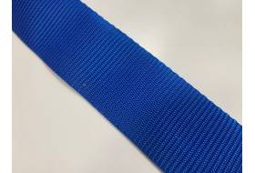 Gespenband polyester 50 mm, kobaltblauw