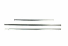 Tentstok 25 mm Ø staal 220 cm, 3-delig