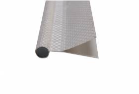 Front awning kador / Caravan kador 7 mm with double flag, light grey [CLONE]