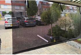ESVO volant voor zonnescherm DeLuxe, hoogte 140 cm, inclusief alu verschuifbare zoomstok