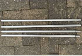 ESVO volant voor zonnescherm DeLuxe, hoogte 140 cm, inclusief alu verschuifbare zoomstok