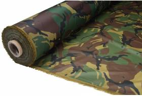 Tent fabric lightweight ripstop nylon 80 gr/m² 150 cm, camouflage