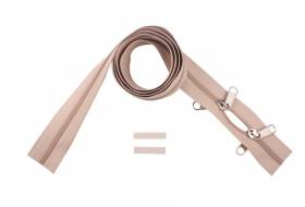 YKK Reißverschlüsse 8 mm nicht teilbar O-form sand