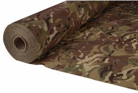 Camouflage stof. Waterdicht. Lichtgewicht nylon ripstop 150 cm, 80 gr/m² MULTICAM