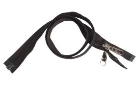 ESVO deelbare rits 10 mm, zwart, AANBIEDING