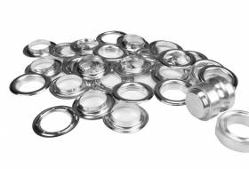 Set ESVO zeilringen 40 mm vernikkeld