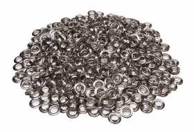 Satz ESVO Ösen Ø 16 mm vernickelt, 500 Stück