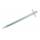 T-haring. Stormharing 30 cm x 3 mm, blank-verzinkt