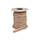 YKK rits op rol, beige