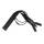 ESVO Profile zip-fastener 10 mm with open end black, 250 cm