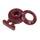 Minax button burgundy