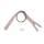 AANBIEDING ESVO rits 5 mm beige, niet-deelbaar