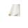 Caravanpees 8,5 mm met dubbele vlag, voortentpees, wit