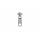 YKK schuiver 10 CF (10C) met 1 greepplaat