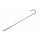 Heavy duty rock peg, ribbed steel, 40 cm