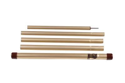 Telescopic nesting poles