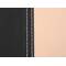 Beige tent met zwart front