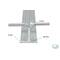 Storm T peg 50 cm x 3 mm, zinc-plated steel, 50-PACK